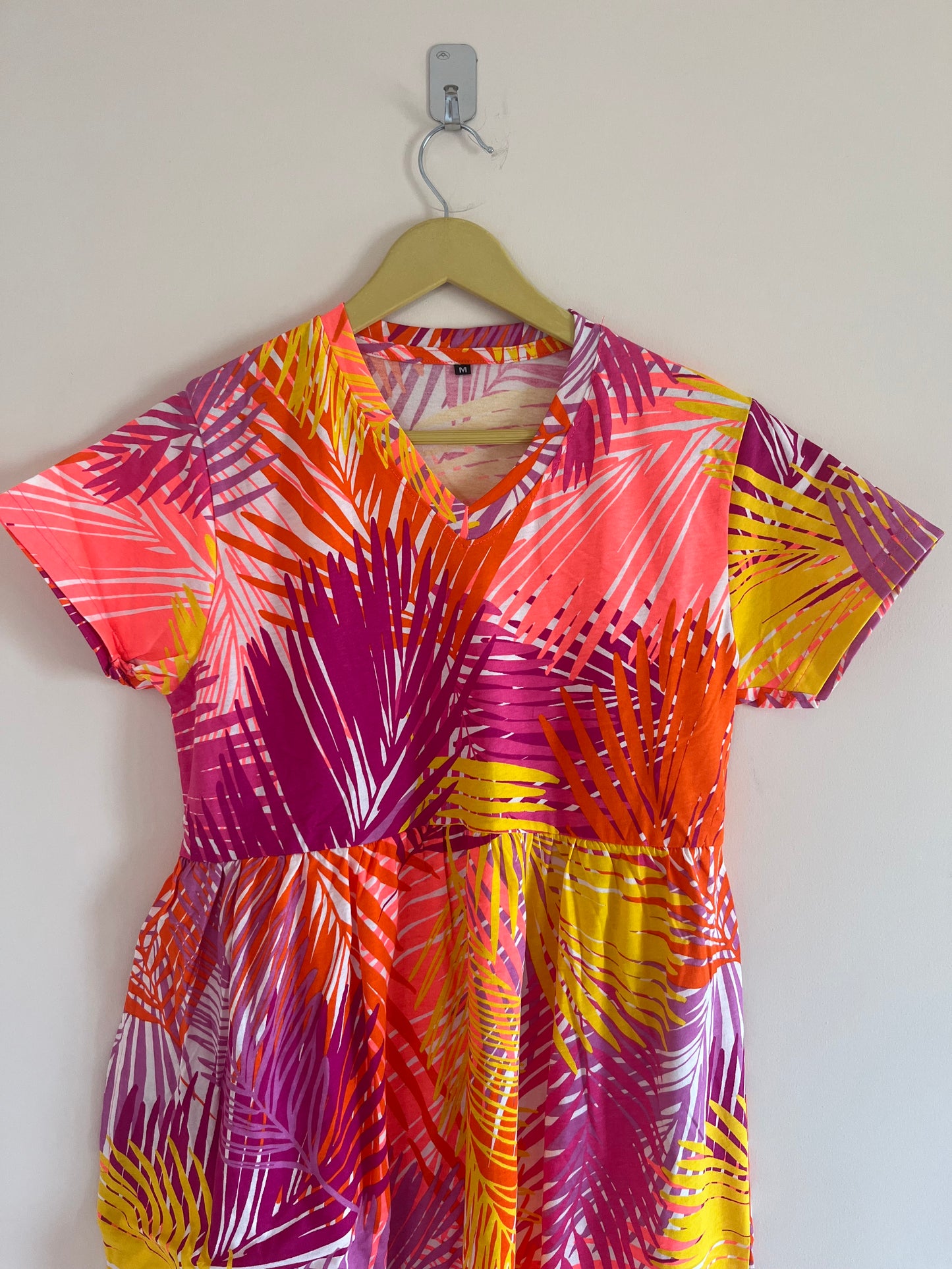 Non-Feeding Gown – Pink, Orange, Violet and Yellow Mixed Gown