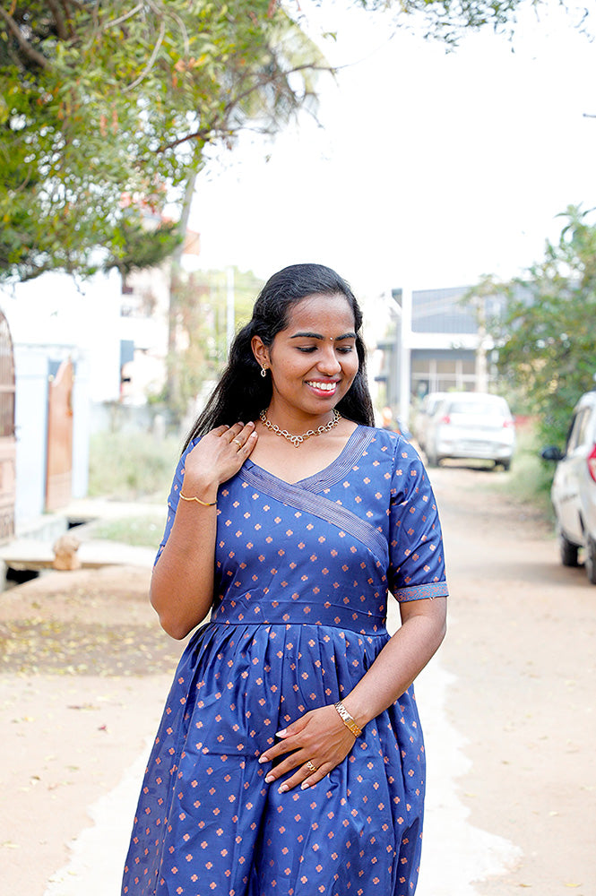 Dark Blue Traditional Dress