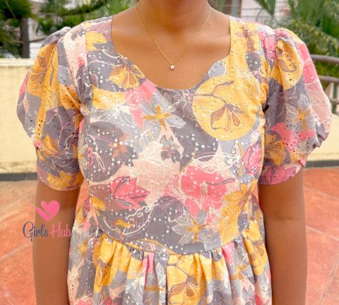 Yellow Black Multi Design Hakoba – FM-58