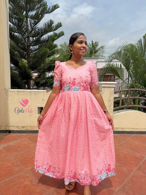 BABY PINK WITH FLOWER-FM-87