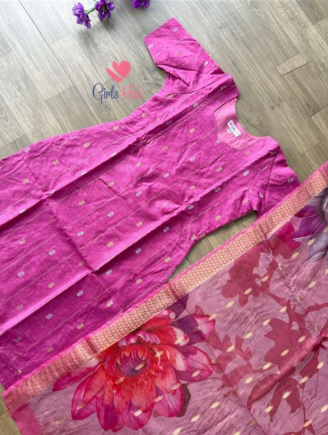 PINK CHECKED-2P-25