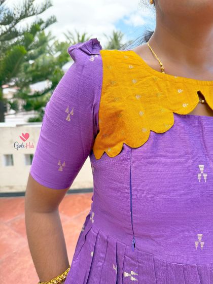 LIGHT VIOLET WITH YELLOW-FM-110