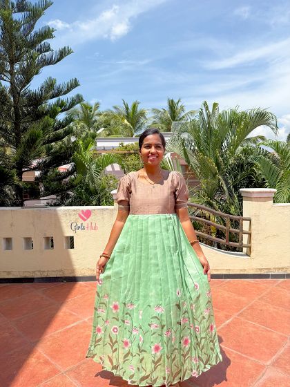 GRAY WITH LIGHT GREEN-FM-139