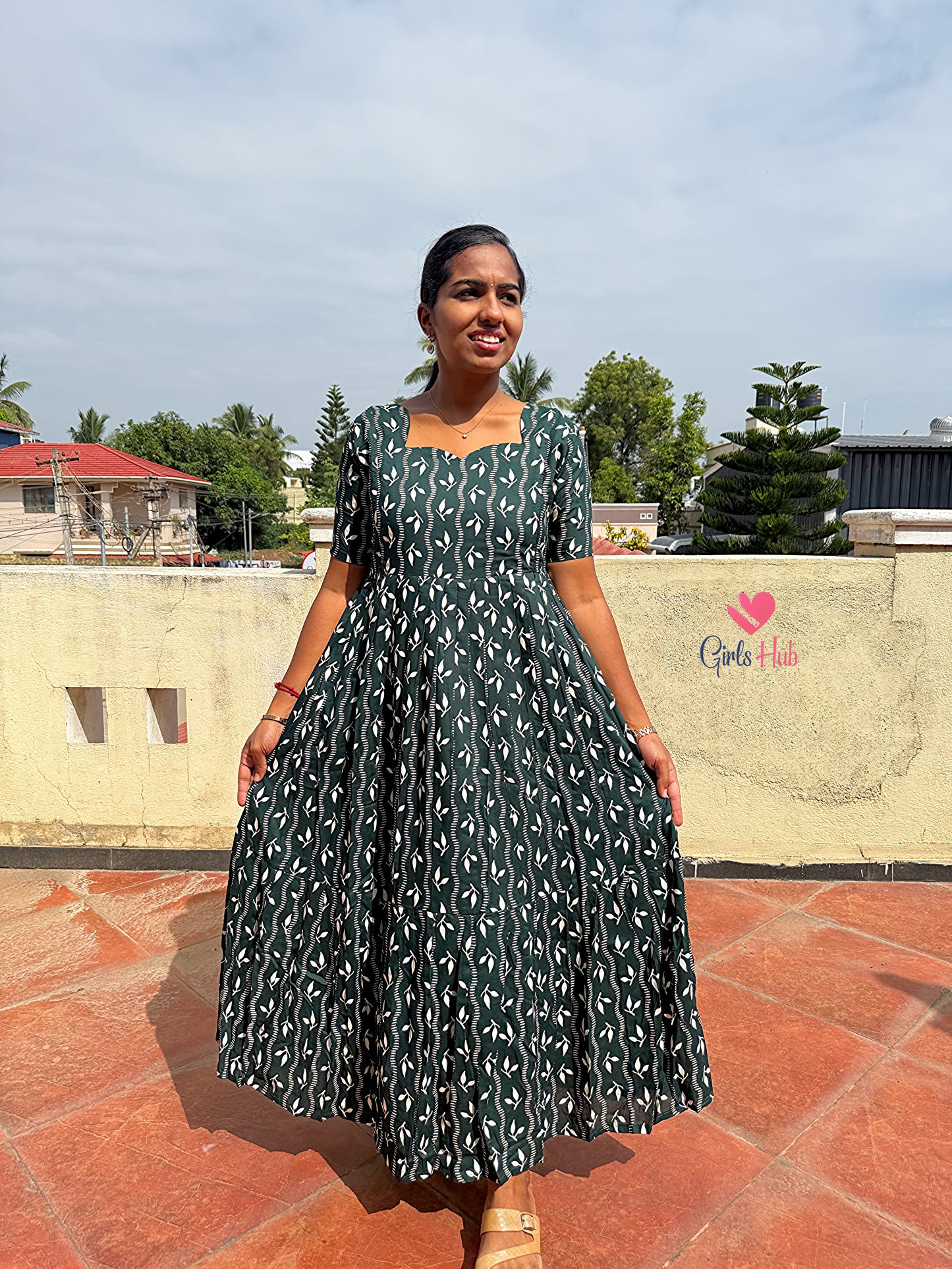 GREEN WITH WHITE-FM-226