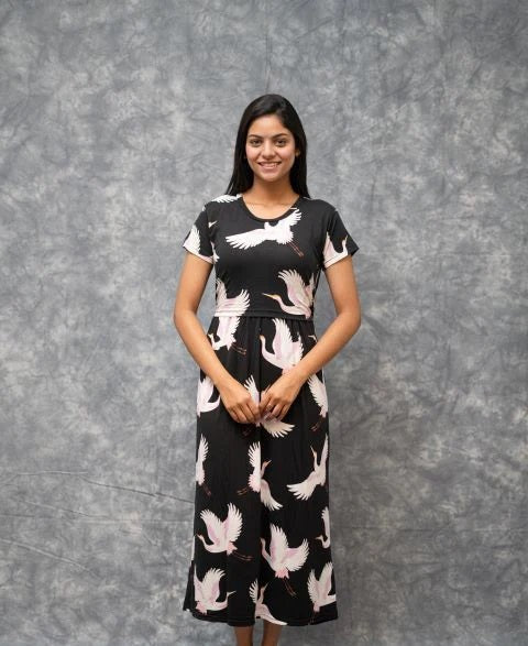 Zipless Feeding Gown