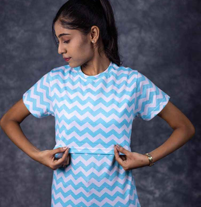 Zipless Feeding T Shirt