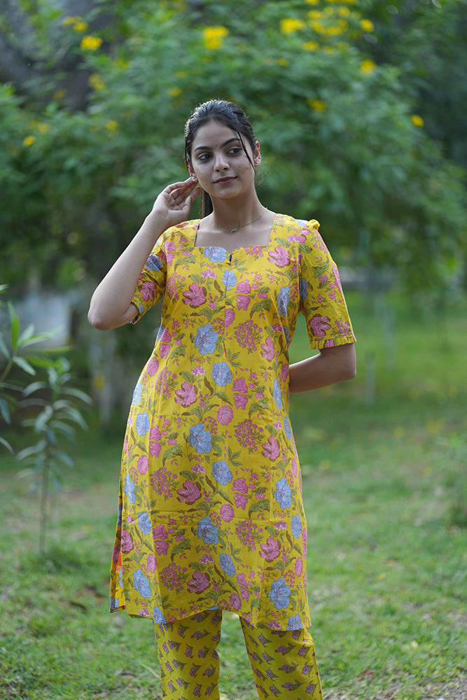 Yellow Co-ord Set