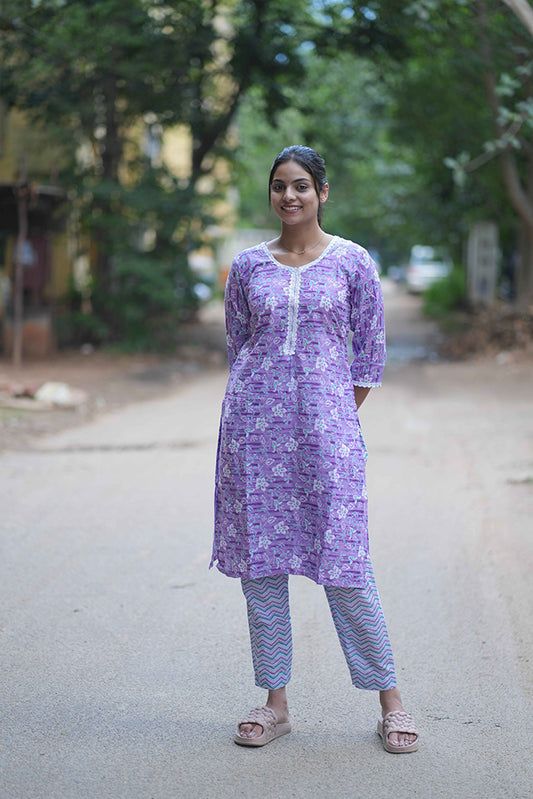 Purple Co-ord Set