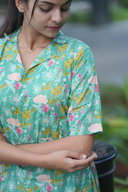 Green Co-ord Set
