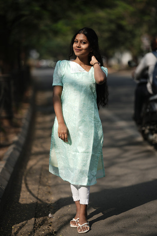 Green kurti