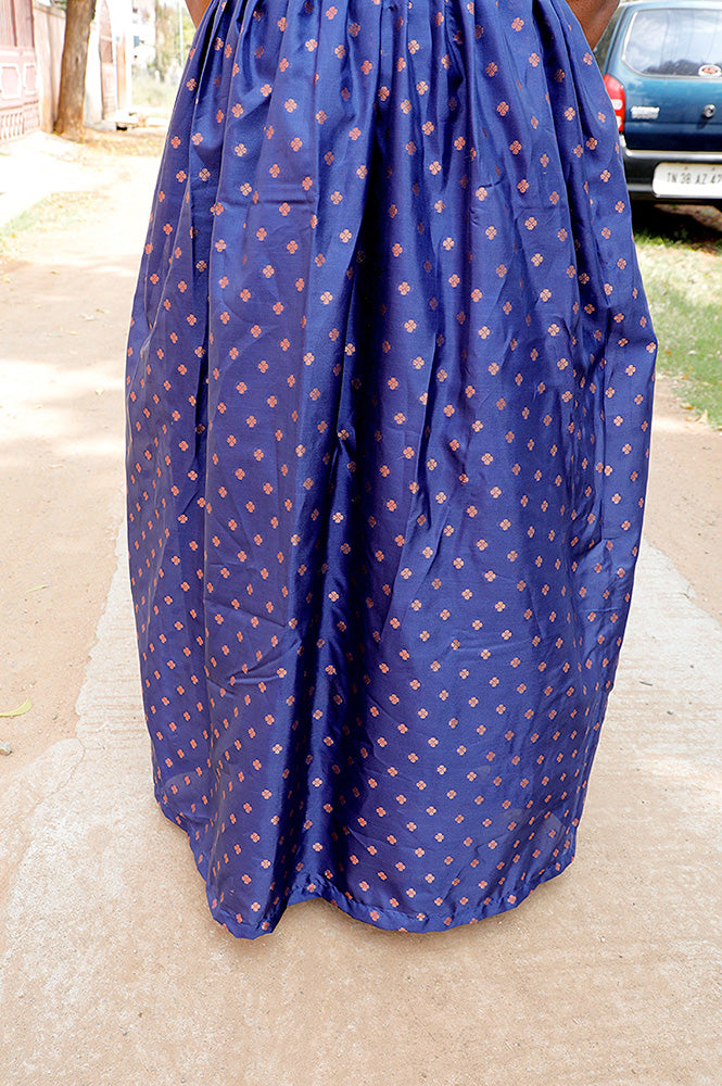 Dark Blue Traditional Dress