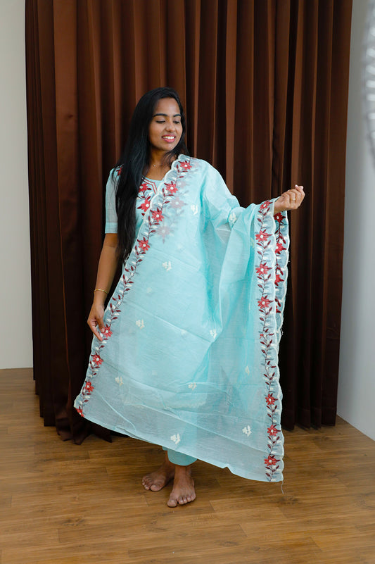 Blue Salwar Suit