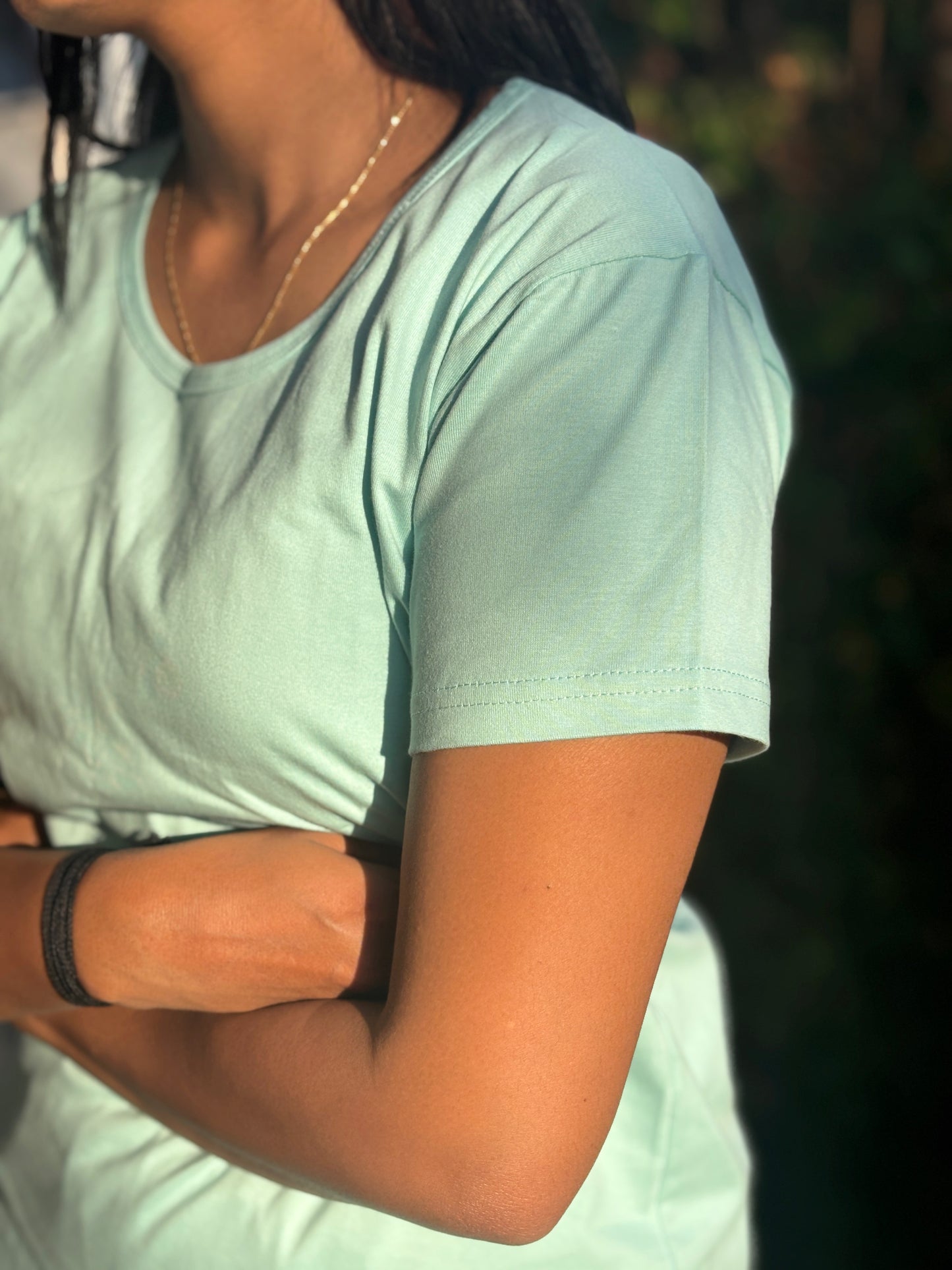 T-Shirt Pant-Lite Green