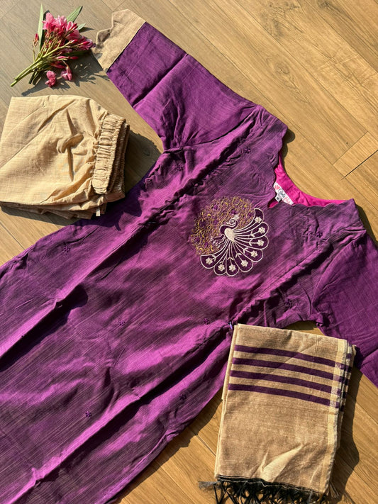 PURPLE PEACOCK-3P-2