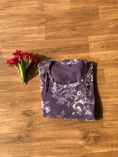 Violet Flower -M-7
