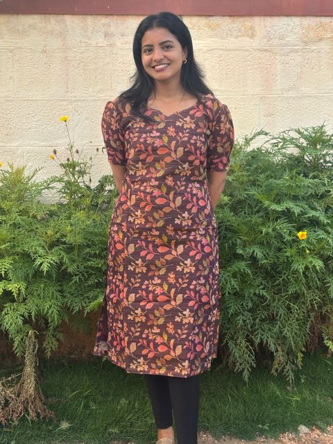 Brown kurti