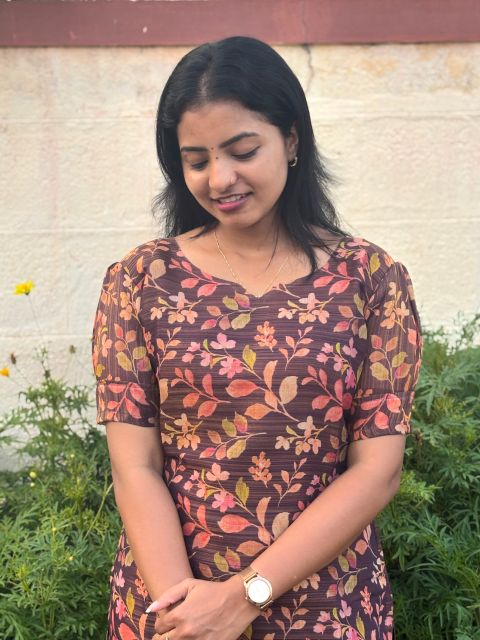 Brown kurti