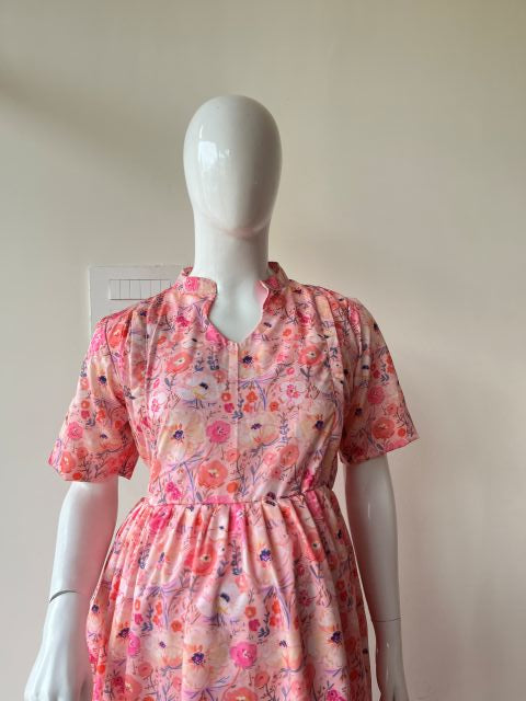 Light pink with flower