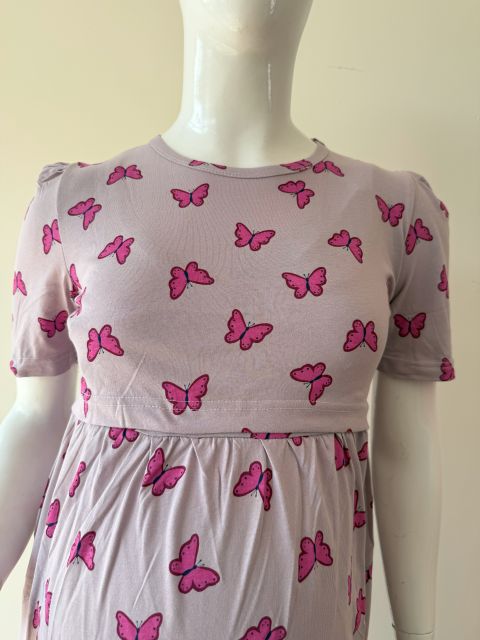 Purple With Pink Butterfly - FG10