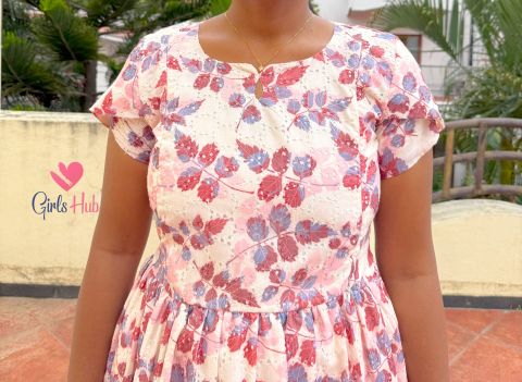 White With Brown Leaf Hakoba – FM-50