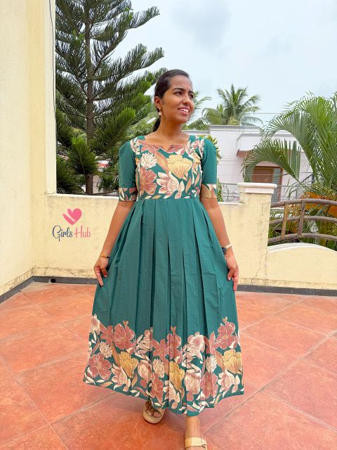 Green Sandal Floral – FM-73