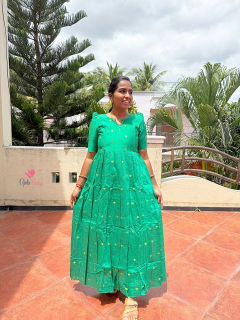 LIGHT GREEN SILK COTTON-FM-102