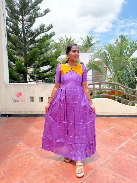 LIGHT VIOLET WITH YELLOW-FM-110
