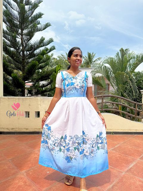 BLUE WITH WHITE(2 SIDE ZIP-FM-120