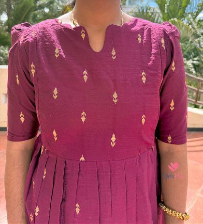 MAROON WITH GOLD-FM-126