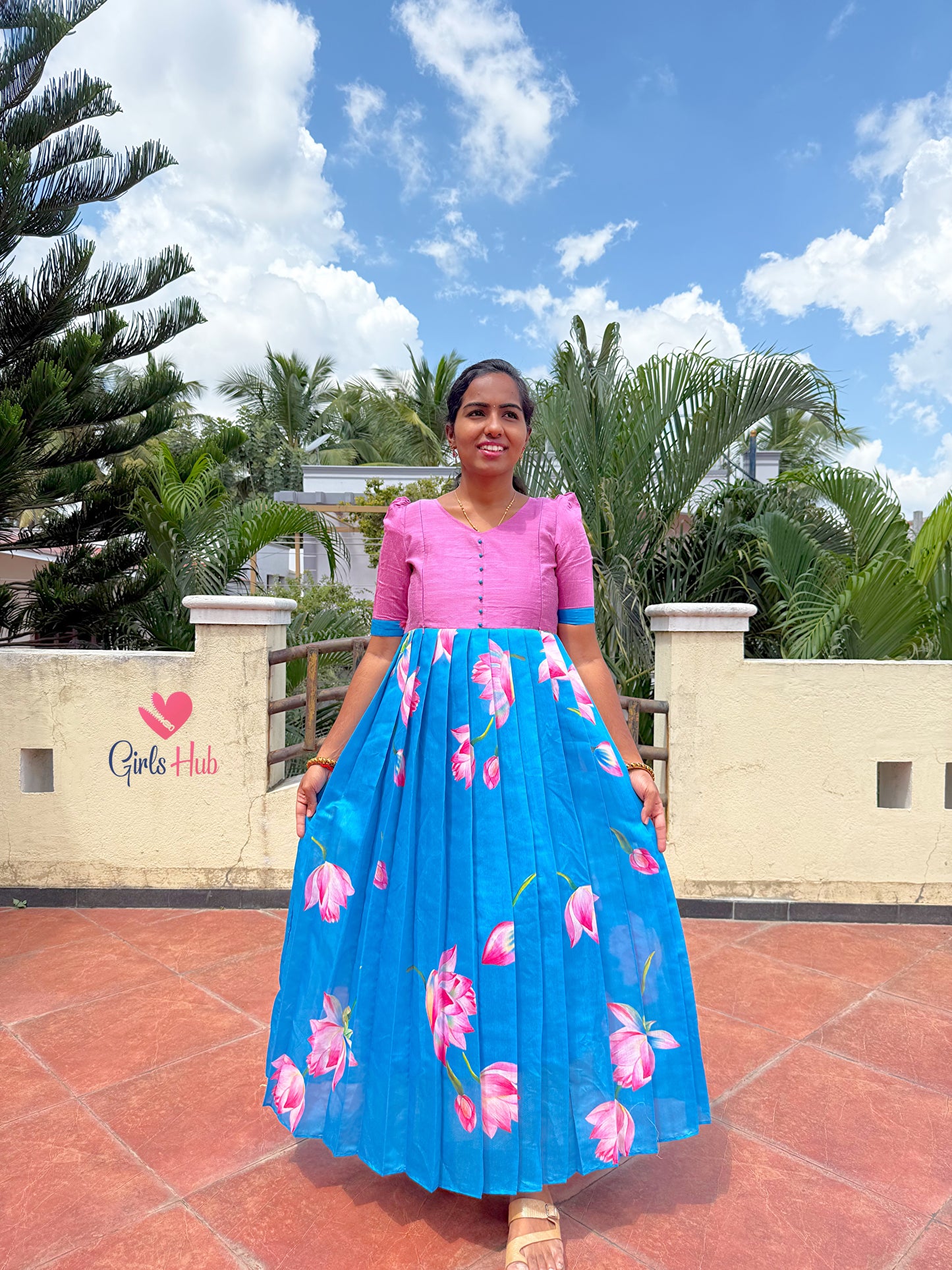 purple with blue lotus-141