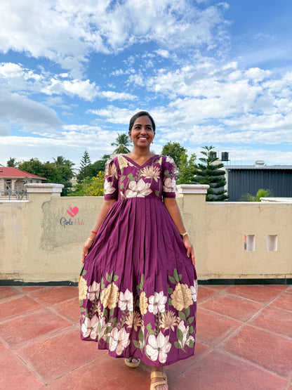 VIOLET WITH SANDAL FLOWER-FM-148