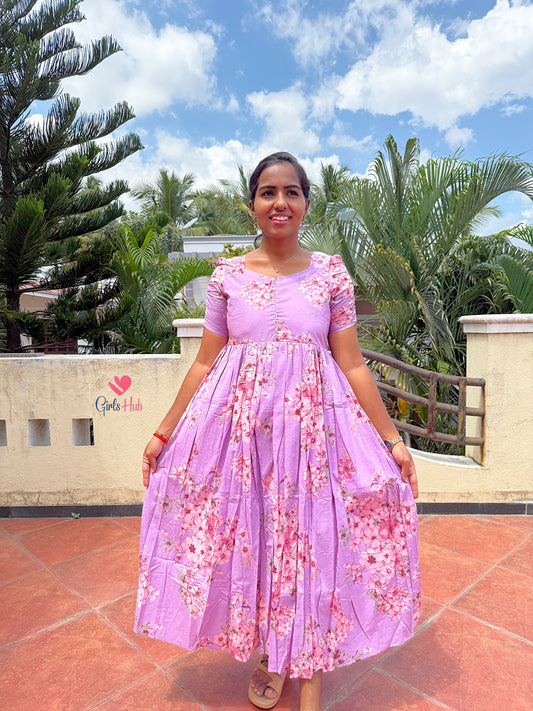 LIGHT PURPLE 'CENTER ZIP'-FM-142