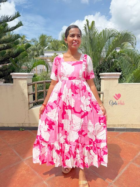 LIGHT PINK WITH WHITE-FM-158