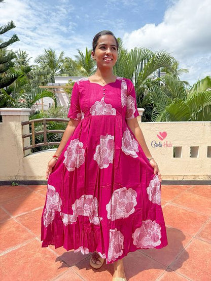 DARK PINK COTTON-FM-154