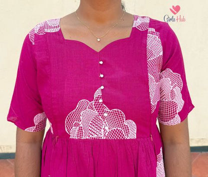 DARK PINK COTTON-FM-154