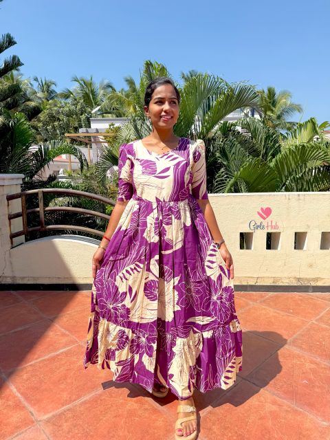 VIOLET SANDAL FLORAL-FM-174