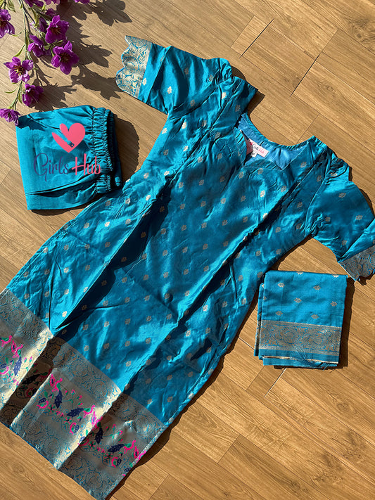 BLUE BANARASI-3P-57