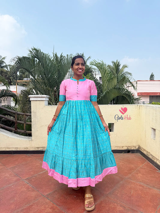 BABY PINK WITH SKY BLUE-FM-250