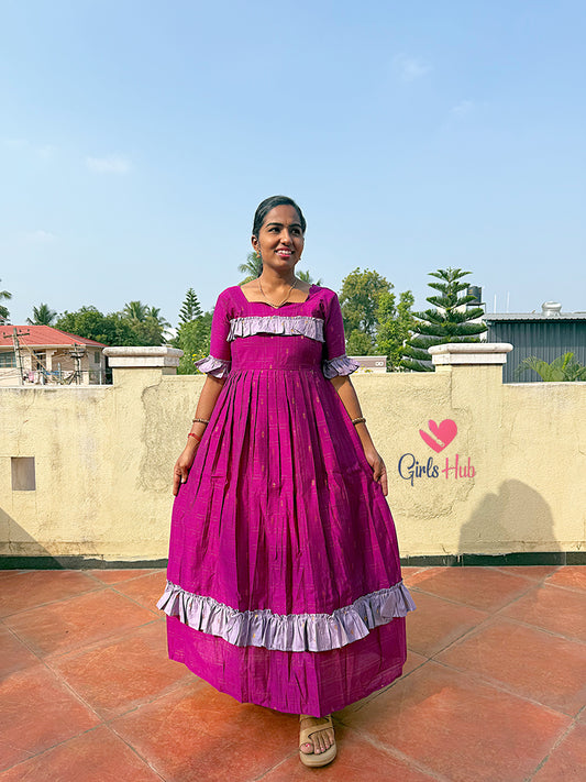 PURPLE WITH FRILLS-FM-256