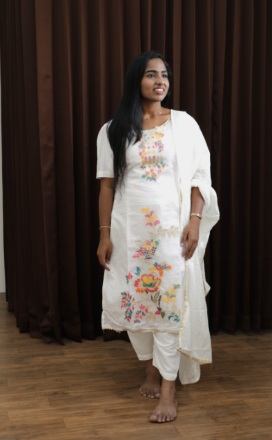 WHITE SALWAR