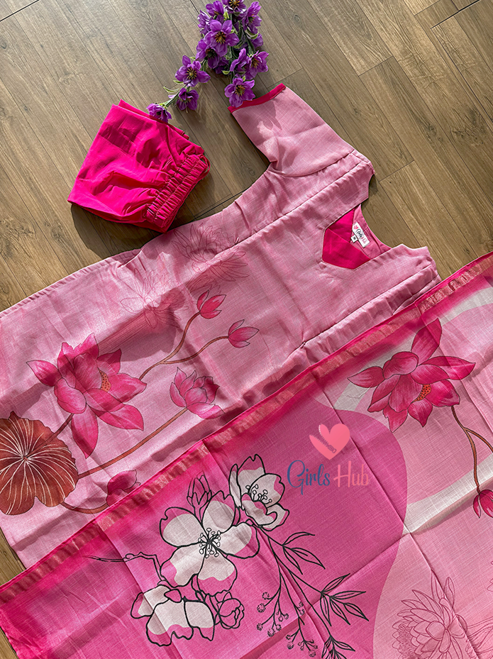 PINK TISSUE SILK-3P-01(PRE ORDER)