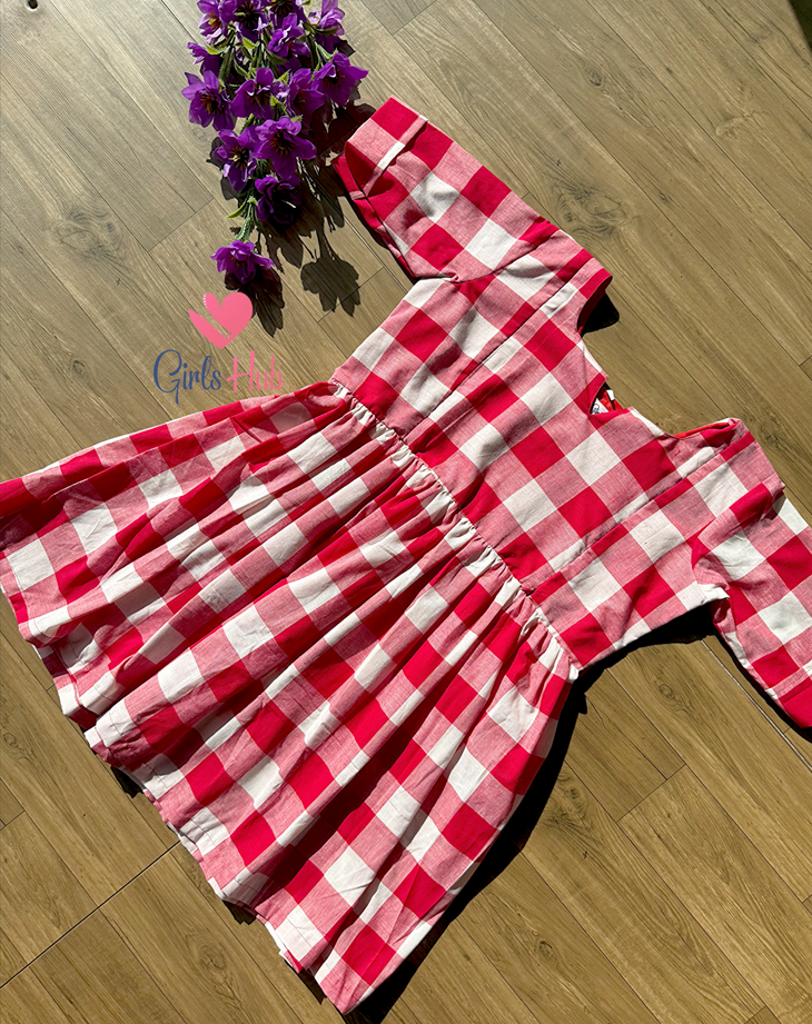 RED WHITE CHECKED-PT-08(PRE ORDER)