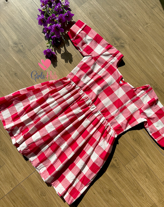 RED WHITE CHECKED-PT-08(PRE ORDER)