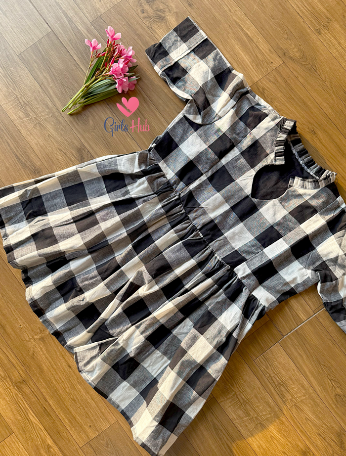 BLACK CHECKED-PT-09(PRE ORDER)