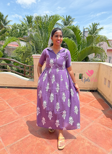 VIOLET FLOWERS-FM-456