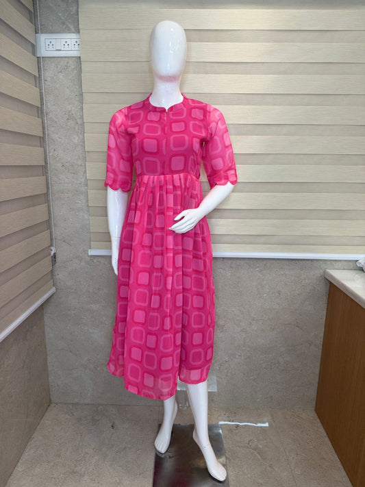 'PINK' CENTER ZIP-FM-330